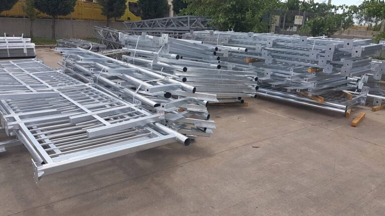 MSteel Mühendislik çelik imalat atölyesi - atolye galvanizli merdiven platform