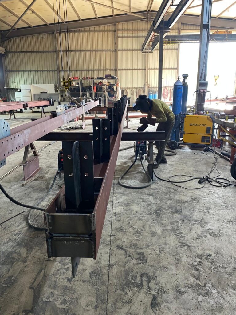 MSteel Mühendislik çelik imalat atölyesi - atolye kaynak 3