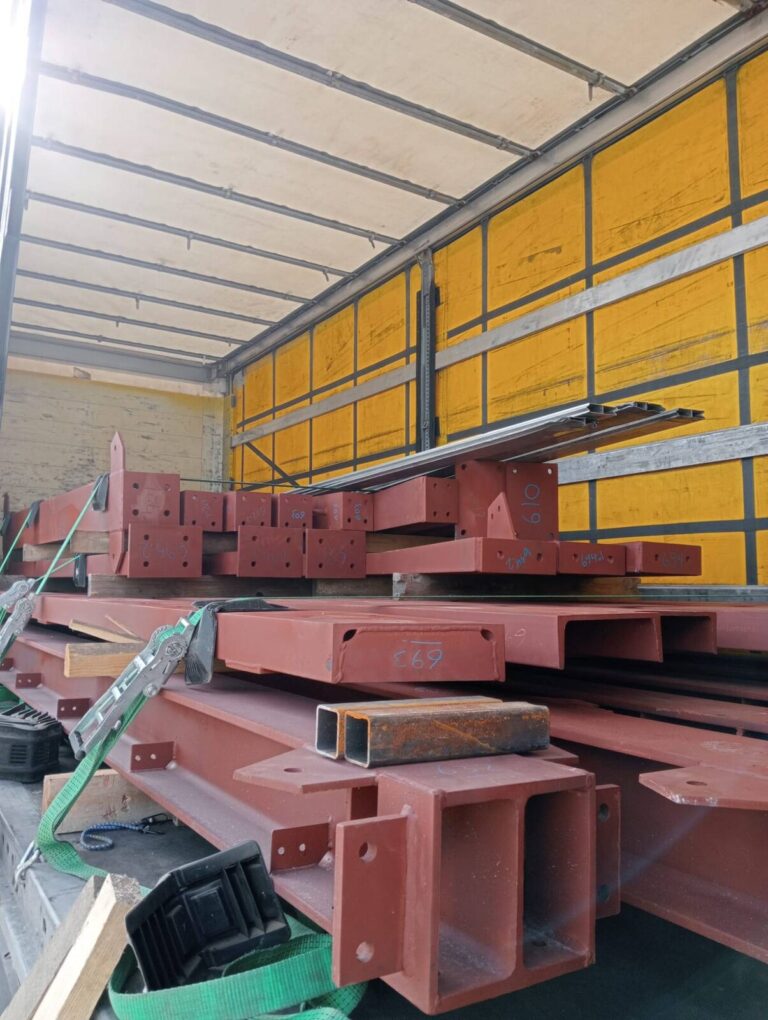 MSteel Mühendislik çelik imalat atölyesi - atolye sevkiyat