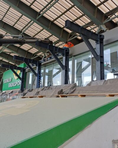 MSteel Mühendislik kamera platformu montaj
