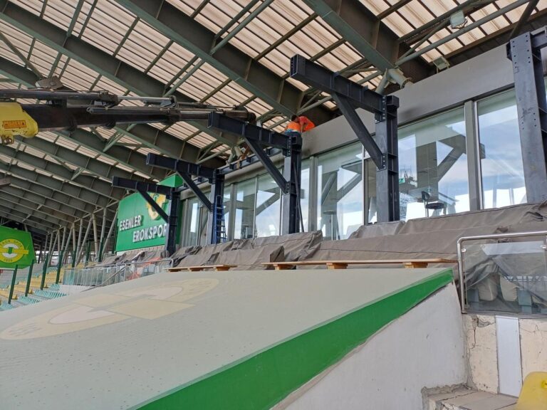 MSteel Mühendislik kamera platformu montaj