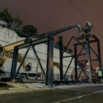 MSteel Mühendislik topkapi gece montaj