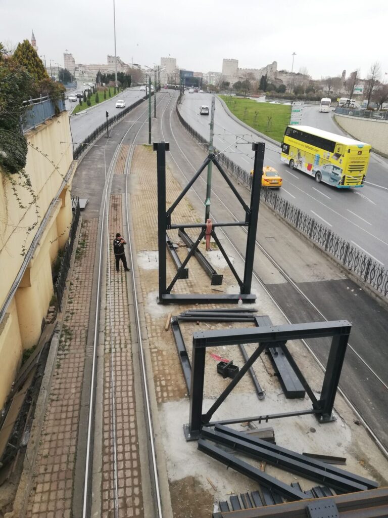 MSteel Mühendislik topkapi merdiven 1