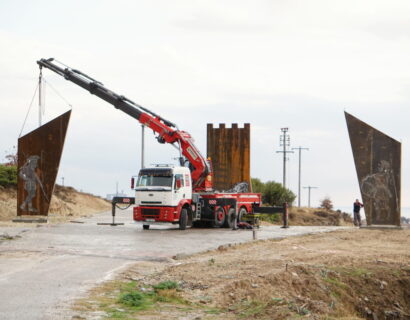 MSteel Mühendislik troya corten montaj