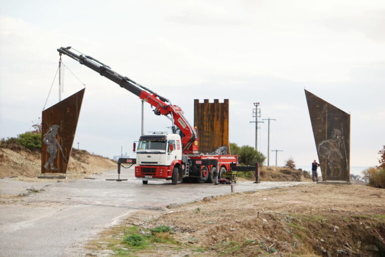 MSteel Mühendislik troya corten montaj